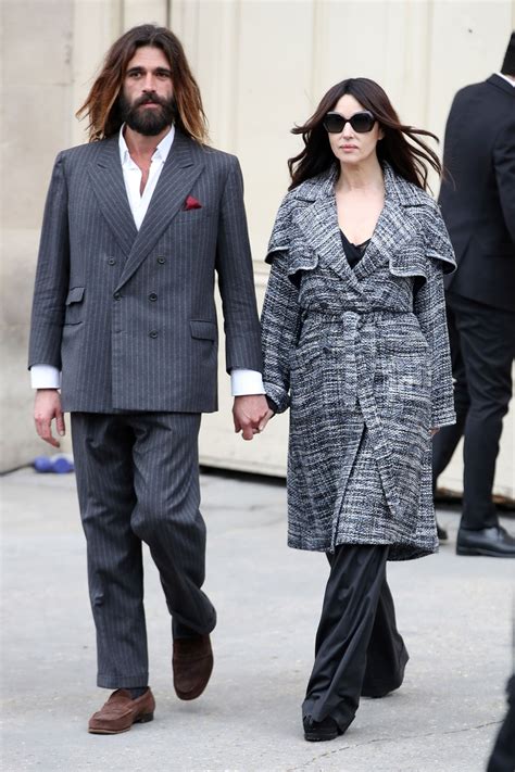 monica bellucci chanel|Monica Bellucci Attends Chanel With Her Boyfriend Nicolas .